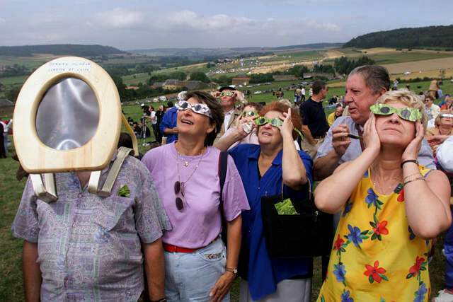 Lunette pour l'éclipse