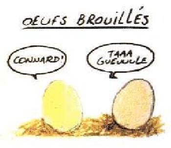 Oeufs brouillés