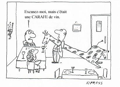 Carafe de vin